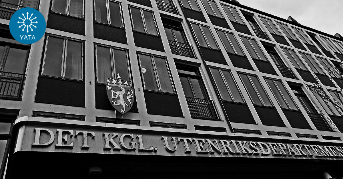 20. september – YATA Oslo besøker Utenriksdepartementet