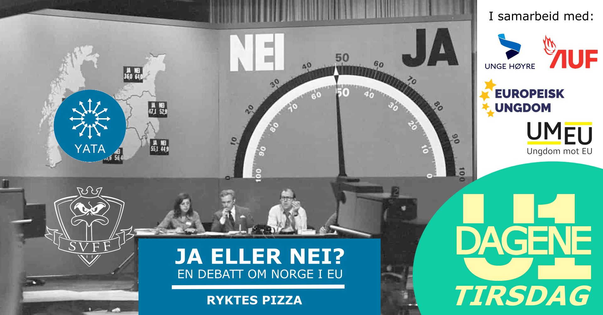 17. januar – JA eller NEI? en debatt om EU | U1 – dagene
