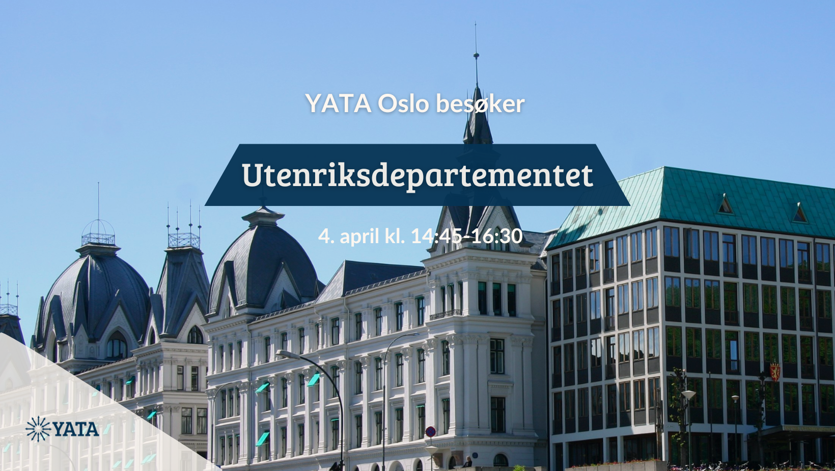 04/04 YATA Oslo besøker Utenriksdepartementet